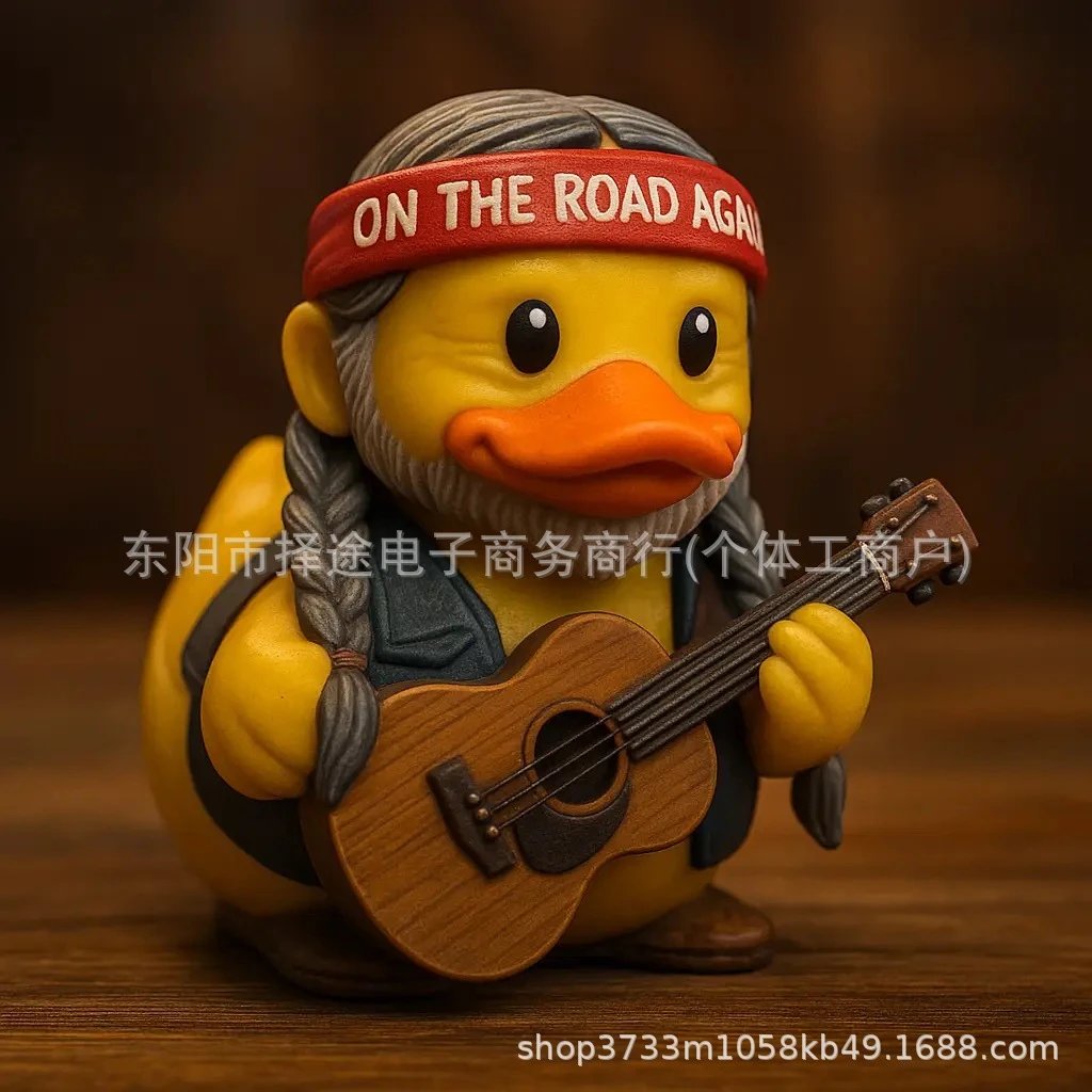 Willie Nelson “on The Road Again” Duck Is On The Road Again | Home Decor