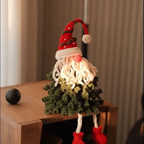 Twist Stick Christmas Tree Old Man DIY Material Package Homemade Year Atmosphere Ornament To Send Friends | Christmas Decor